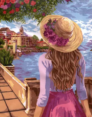 Рисование по номерам Городская романтика обложка книги