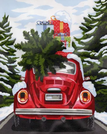 Рисование по номерам Праздник к нам приходит обложка книги