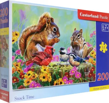 Puzzle-200 Время перекуса обложка книги