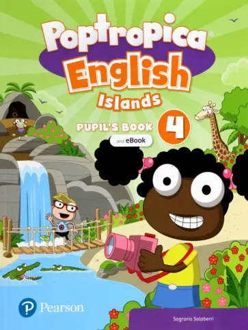 Sagrario Salaberri - Poptropica English Islands. Level 4. Pupil's Book + eBook обложка книги