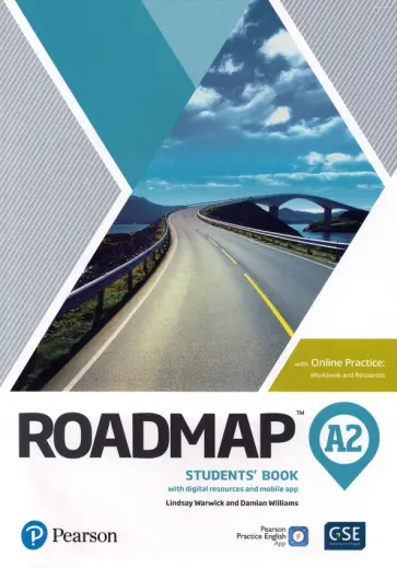 Warwick, Williams - Roadmap. A2. Students' Book with Online Practice, Digital Resources and Mobile App обложка книги