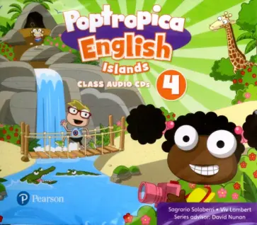 Salaberri, Lambert - Poptropica English Islands. Level 4 (CD) обложка книги
