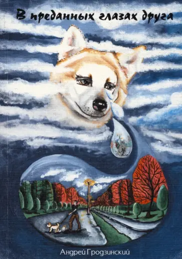 Андрей Гродзинский - В преданных глазах друга обложка книги