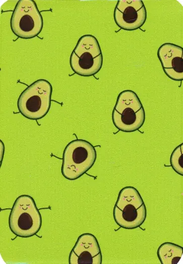 Чехол для карт Авокадо обложка книги