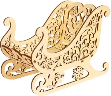 Сборная модель Санки обложка книги