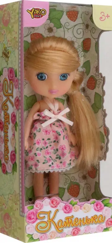 Кукла Катенька 16,5 см., в ассортименте обложка книги