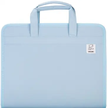 Папка-портфель, А4, 13 отделений, синяя Папка-портфель, А4, 13 отделений, синяя обложка книги