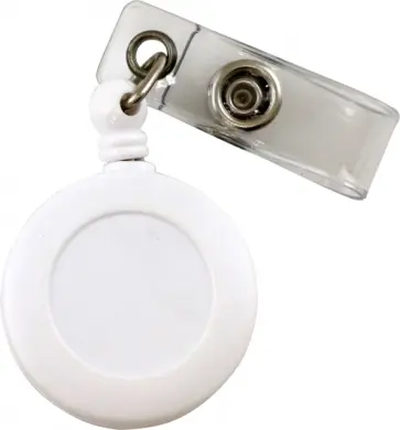 Держатель для бейджа, белый обложка книги