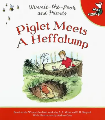 Piglet Meets A Heffalump обложка книги