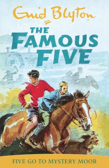 Enid Blyton - Five Go To Mystery Moor обложка книги