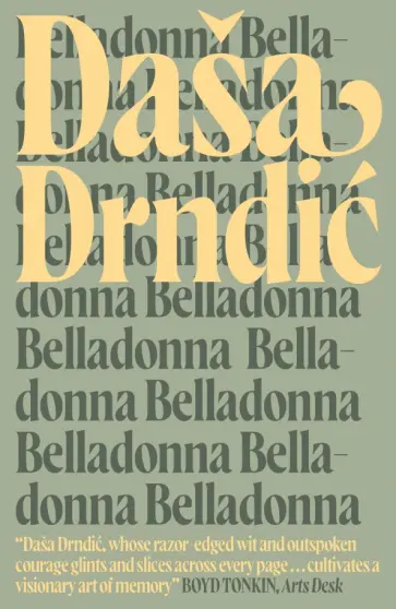 Dasa Drndic - Belladonna обложка книги