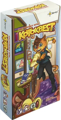 Надежда Пенкрат - Игра настольная Котоквест обложка книги