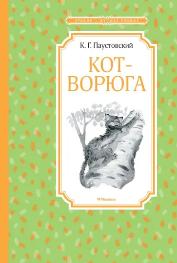 Константин Паустовский - Кот-ворюга. Рассказы и сказки Константин Паустовский - Кот-ворюга. Рассказы и сказки обложка книги