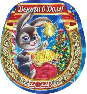 Магнит 2023 Подкова. Мешок Подарков обложка книги