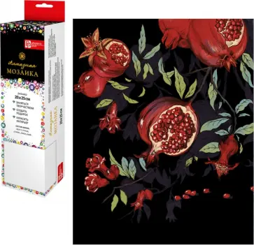 Алмазная мозаика Гранаты, без подрамника обложка книги