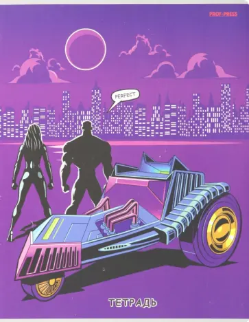 Тетрадь Тачки супергероев, 24 листа, линия, в ассортименте обложка книги