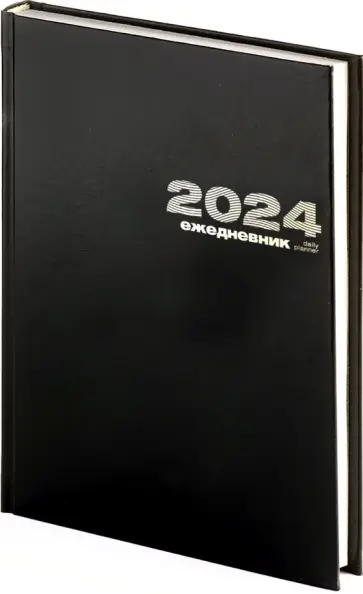 Ежедневник на 2023 год, 168 листов, А5, черный Ежедневник на 2023 год, 168 листов, А5, черный обложка книги