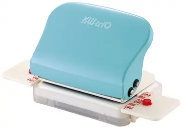 Дырокол,  максимум 5 листов, пластик бирюзовый Дырокол,  максимум 5 листов, пластик бирюзовый обложка книги