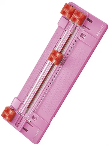 Резак дисковый (роликовый), А4, розовый Резак дисковый (роликовый), А4, розовый обложка книги