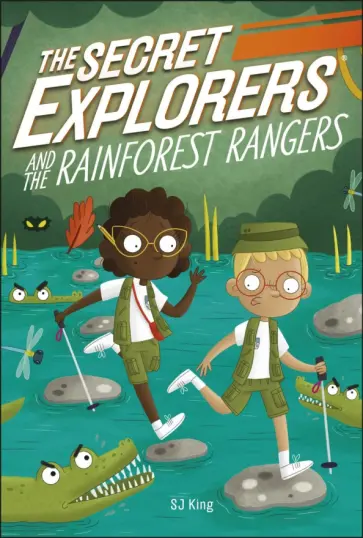 SJ King - The Secret Explorers and the Rainforest Rangers обложка книги
