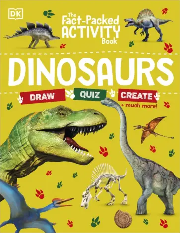 The Fact-Packed Activity Book. Dinosaurs обложка книги