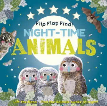 Dawn Sirett - Flip Flap Find! Night-time Animals обложка книги