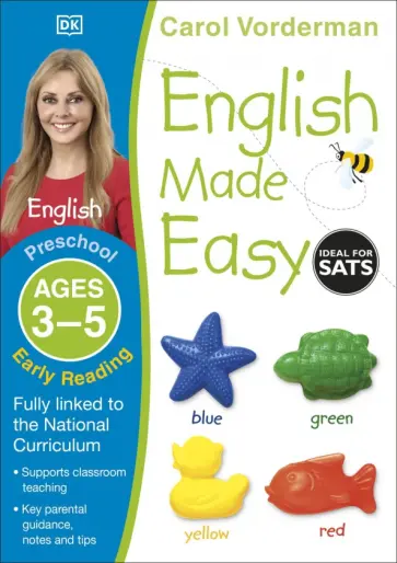 Carol Vorderman - English Made. Ages 3-5. Early Reading. Preschool Carol Vorderman - English Made. Ages 3-5. Early Reading. Preschool обложка книги