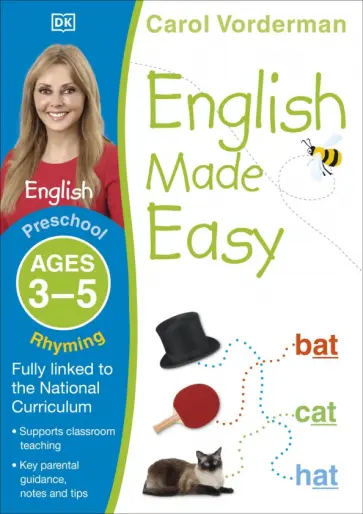 Vorderman, Hurrell - English Made Easy. Ages 3-5. Rhyming. Preschool Vorderman, Hurrell - English Made Easy. Ages 3-5. Rhyming. Preschool обложка книги