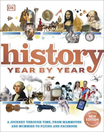 Chrisp, Fullman - History Year by Year. A Journey Through Time, From Mammoths And Mummies To Flying And Facebook Chrisp, Fullman - History Year by Year. A Journey Through Time, From Mammoths And Mummies To Flying And Facebook обложка книги