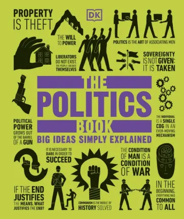 The Politics Book. Big Ideas Simply Explained обложка книги