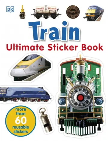 Train. Ultimate Sticker Book обложка книги