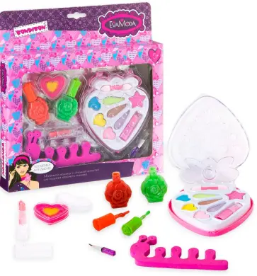 Набор детской декоративной косметики, лак для ногтей обложка книги