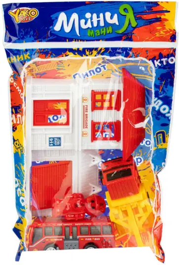 Набор Полицейский участок, с машинкой, автобусом и зданием обложка книги