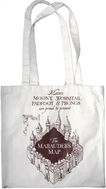 Сумка. Карта мародеров, белая обложка книги