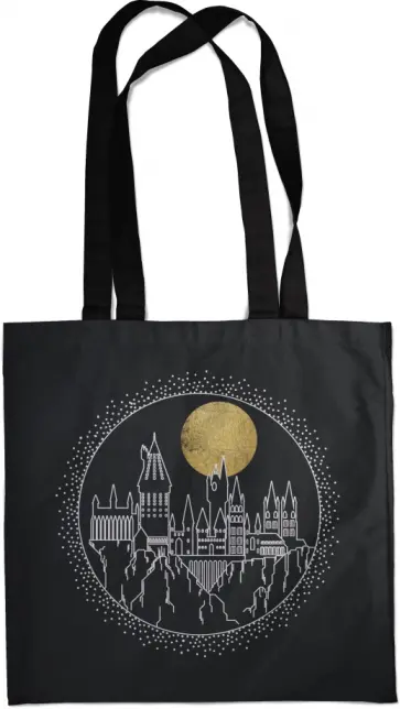 Сумка. Хогвартс, черная обложка книги