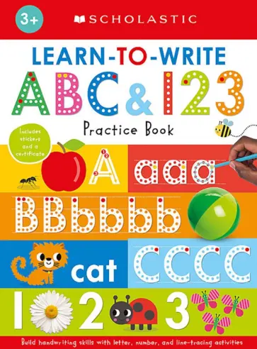 Learn to Write ABC and 123. Practice Book Learn to Write ABC and 123. Practice Book обложка книги