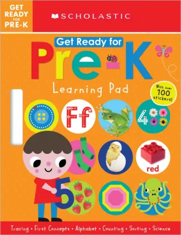 Get Ready for Pre-K Learning Pad обложка книги