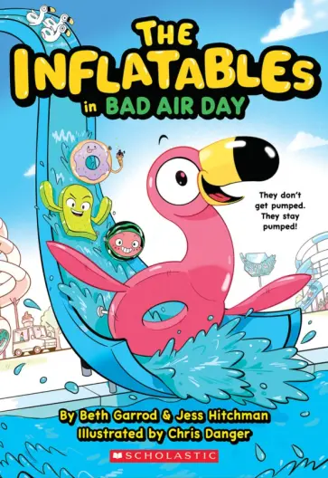 Garrod, Hitchman - The Inflatables in Bad Air Day обложка книги