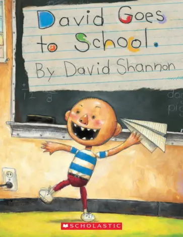 David Shannon - David Goes to School обложка книги