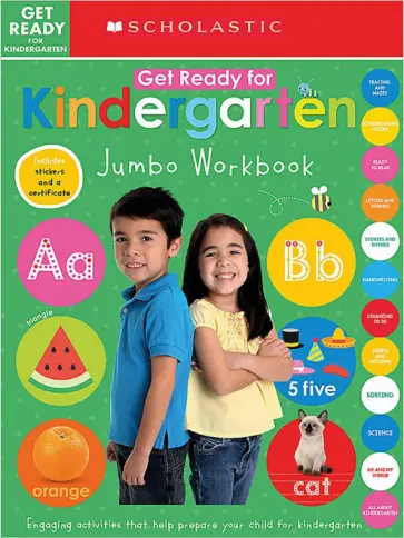 Get Ready for Kindergarten Jumbo Workbook Get Ready for Kindergarten Jumbo Workbook обложка книги