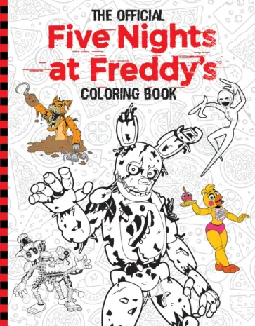 Scott Cawthon - Five Nights at Freddy's Coloring Book обложка книги