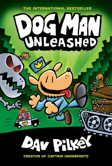 Dav Pilkey - Dog Man Unleashed обложка книги
