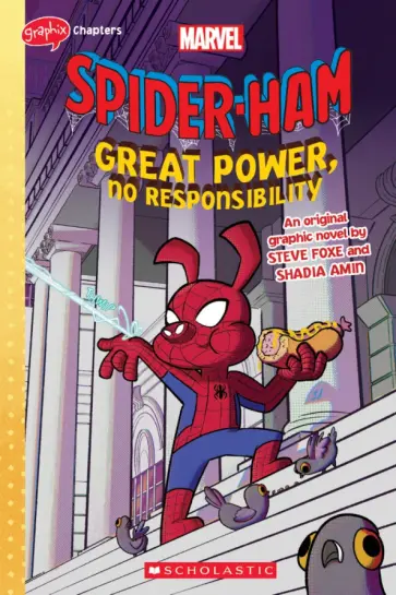 Steve Foxe - Spider-Ham. Great Power, No Responsibility. Graphic Novel обложка книги