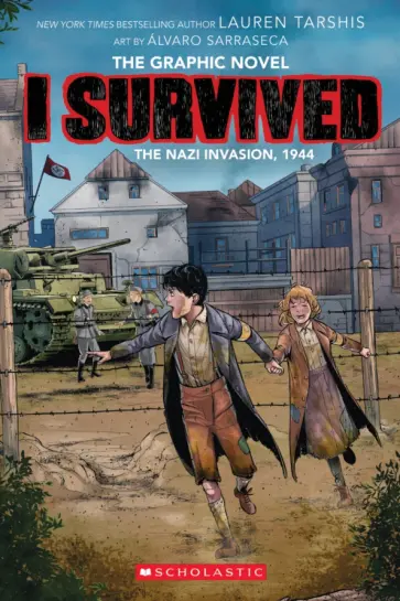 Lauren Tarshis - I Survived the Nazi Invasion, 1944. The Graphic Novel обложка книги
