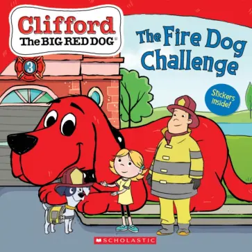 Norman Bridwell - The Fire Dog Challenge обложка книги