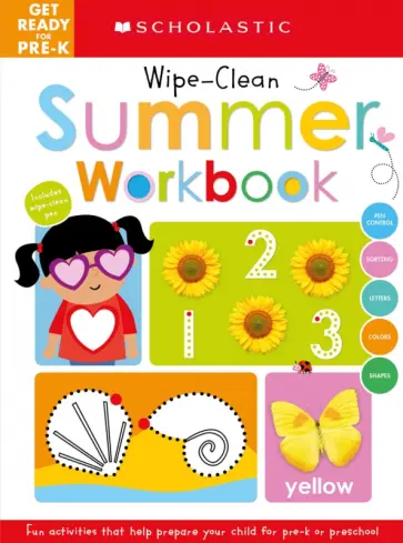 Get Ready for Pre-K Summer Workbook обложка книги