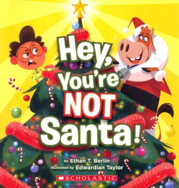 Ethan Berlin - Hey, You're Not Santa! обложка книги