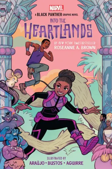 Roseanne Brown - Into the Heartlands. A Black Panther Graphic Novel обложка книги