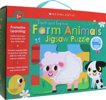 Farm Animals Jigsaw Puzzle Farm Animals Jigsaw Puzzle обложка книги