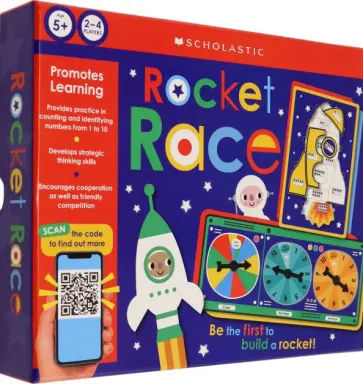 Rocket Race. Learning Games обложка книги